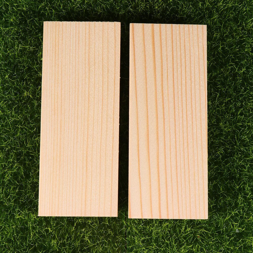 20Pcs Rectangle Wood Boards Delicate Photography Wood Boards Photo Studio Background Props (Size 4x10cm)