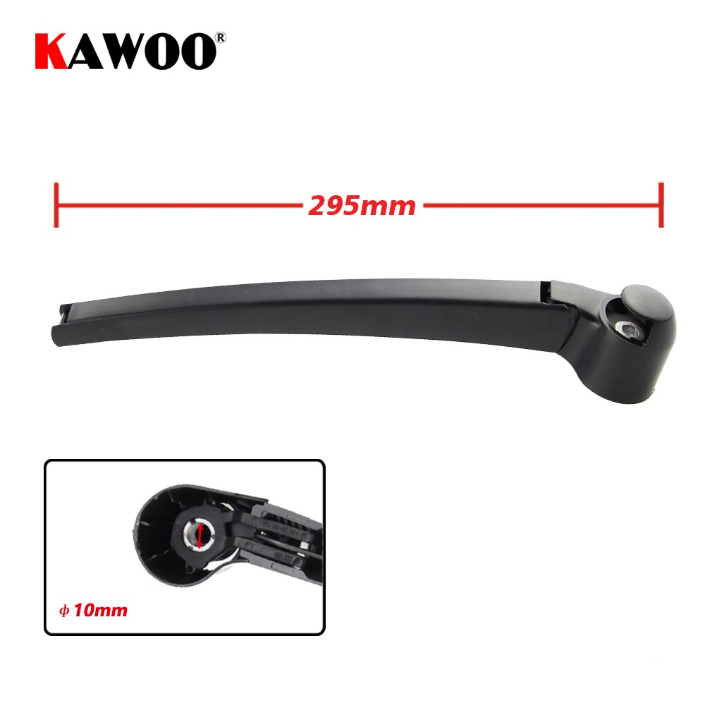 Kawoo Auto Achter Wisser Bladen Terug Ruitenwissers Arm Voor Volkswagen Vw Caddy Hatchback (Vanaf 2007) 405 Mm Ruitenwisser