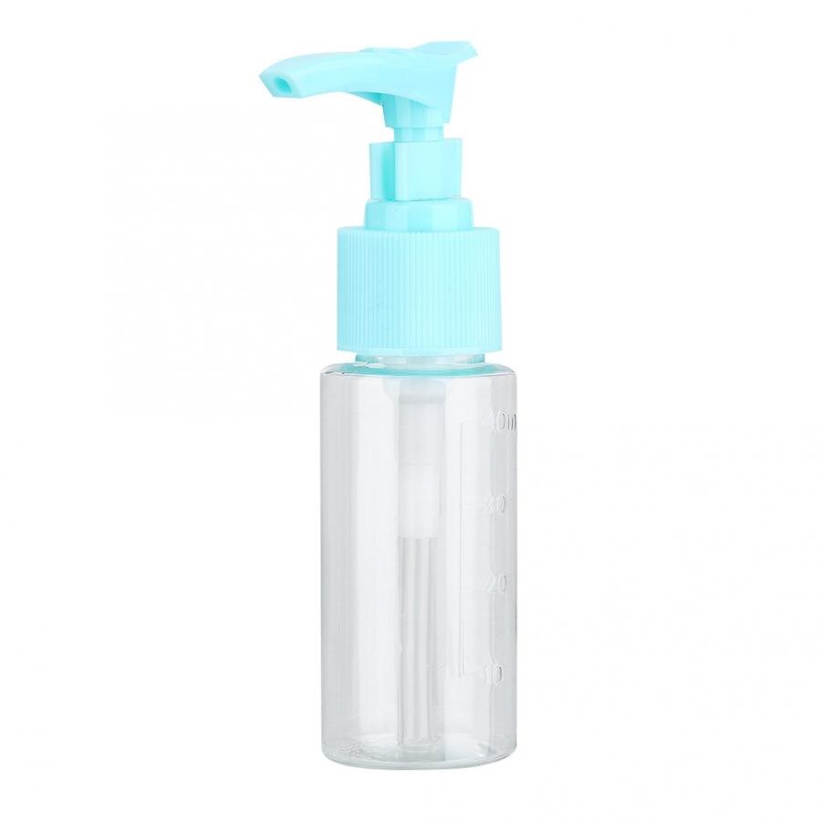 40ml plast dispenser pumpe flaske til toner bad vaske sæbe flydende shampoo lotion hårpleje værktøj