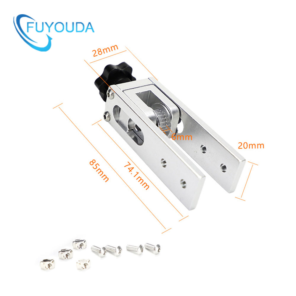 X-Axis Synchronous Belt For Creality Ender-3/Ender3 Pro/Ender3 V2/CR-10/ CR-10 V3 Upgrade 2040 Stretch Straighten Tensioner