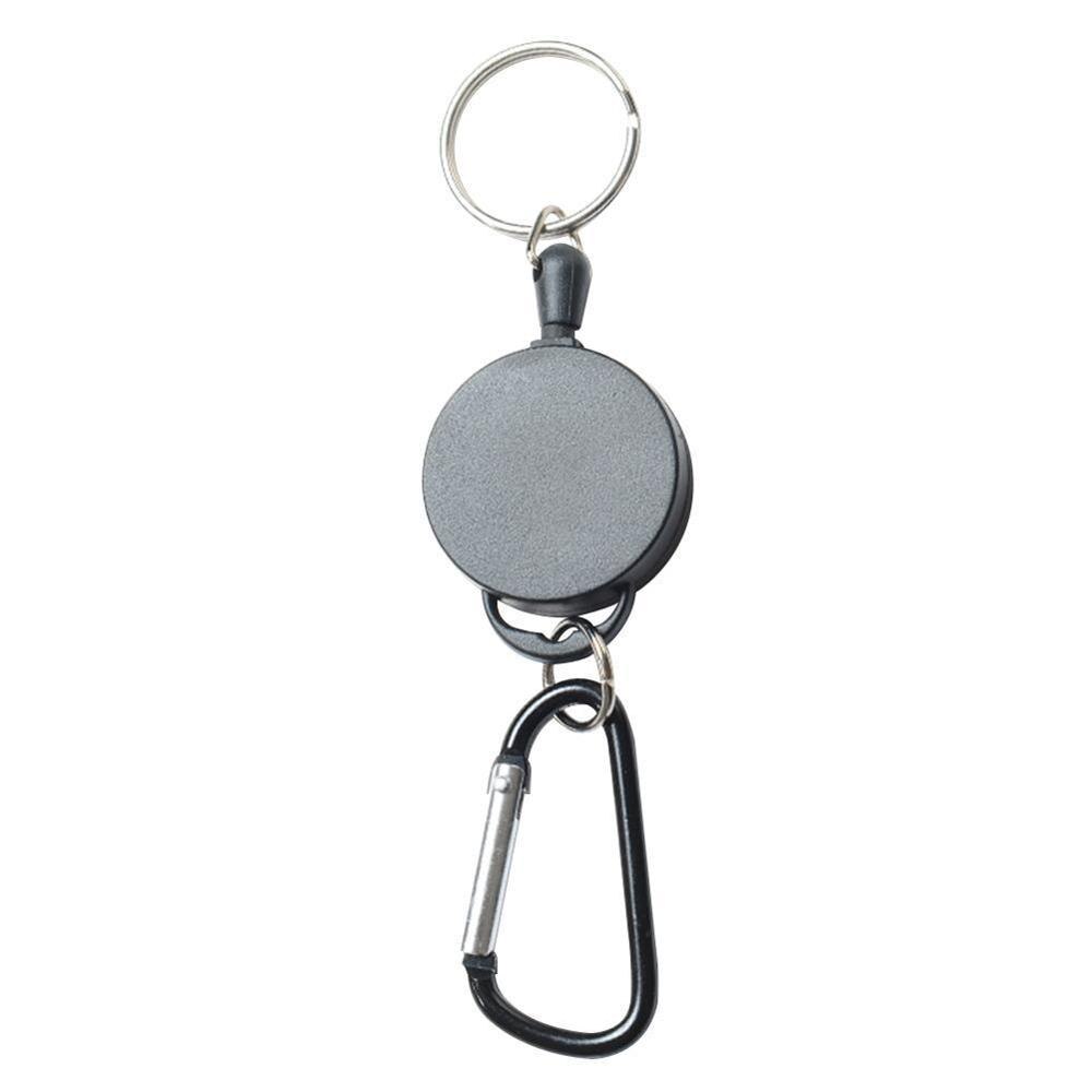 Telescopische sleutelhanger sleutelhanger karabijnhaak wandelsets reisketting sport kamperen buiten intrekbaar  z4 s 1