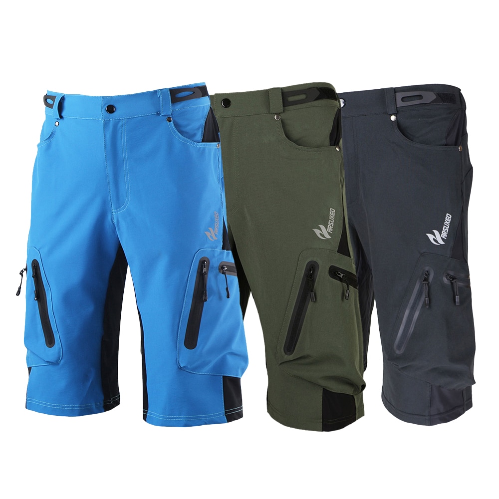 Baggy shorts cykel cykel mtb bukser udendørs bukser camping vandrebukser shorts åndbar loose fit sportstøj sportsbukser