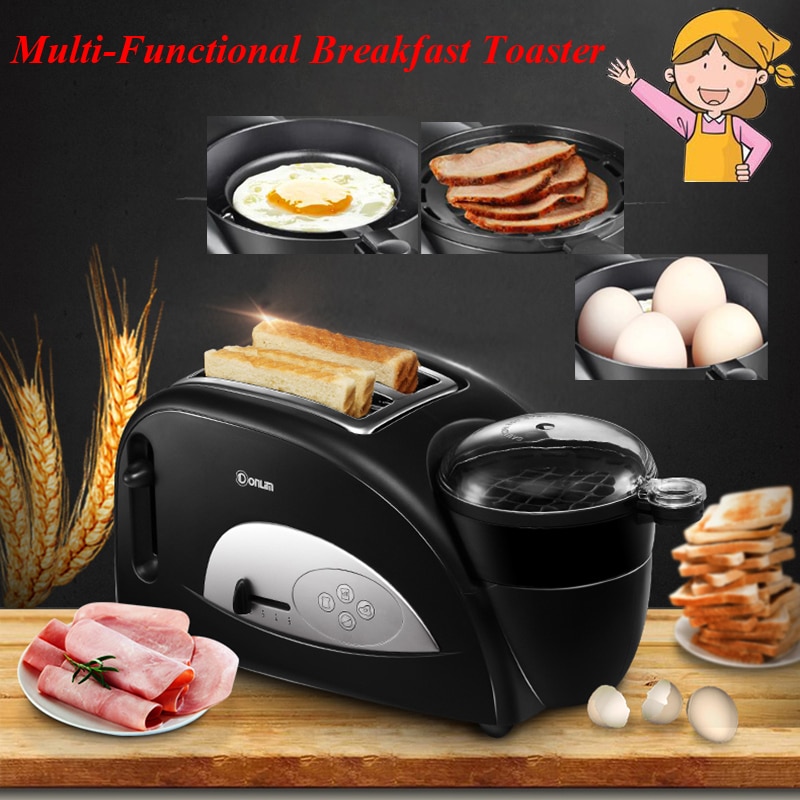 Household Bread Toaster Machine Multi-functional Toast Breakfast Making Machine Sandwichera Maker with Hard Boiled Egg XB-8002