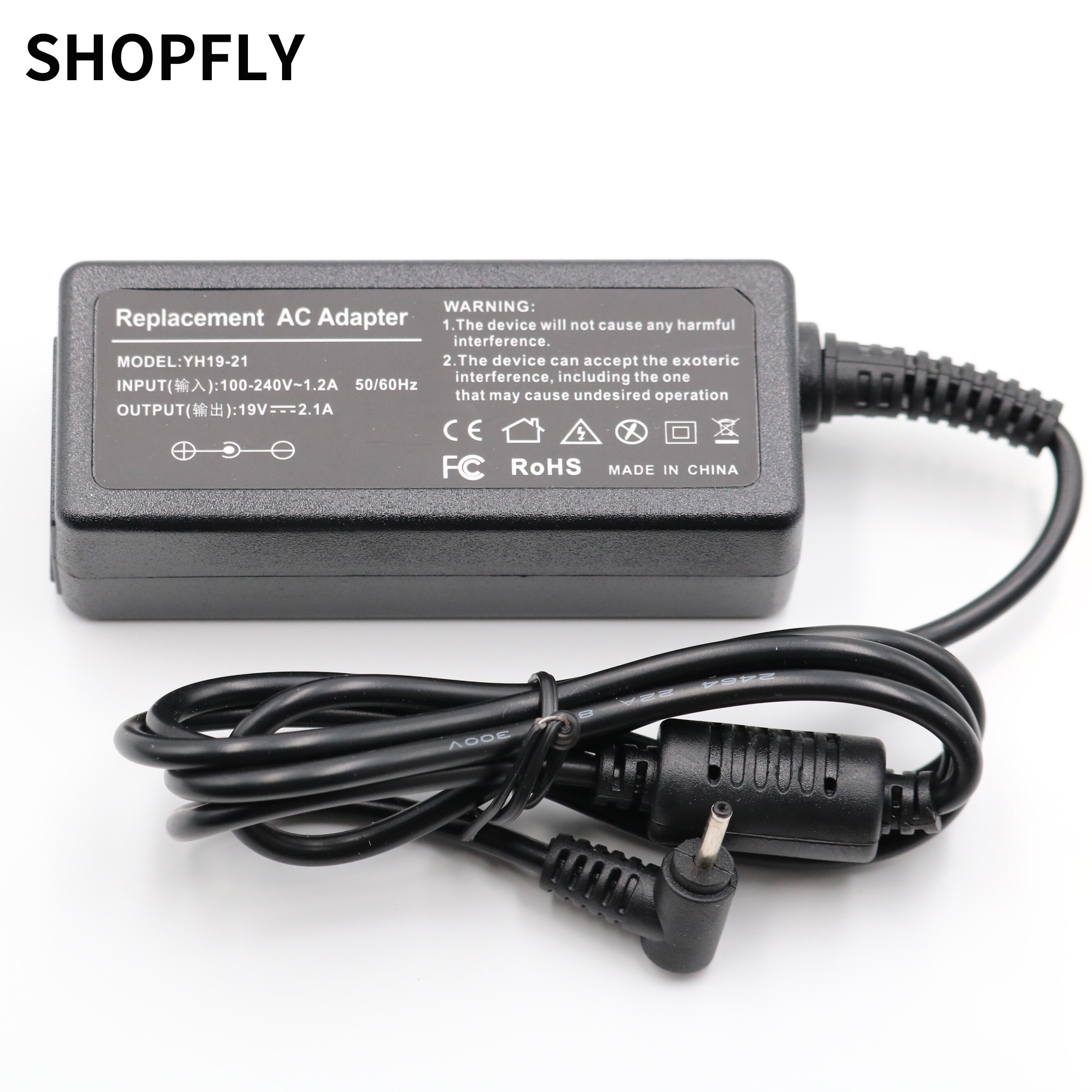 19V 2.1A Ac Adapter Laptop Oplader Voor Asus Eee Pc Netbook Lader F0754 EXA081XA 1201N ADP-40H/40PH Ab voeding