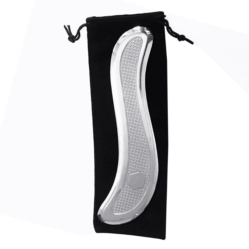 Rascador de masaje Gua Sha de acero inoxidable, herramienta de gran movilización de tejidos blandos: Default Title