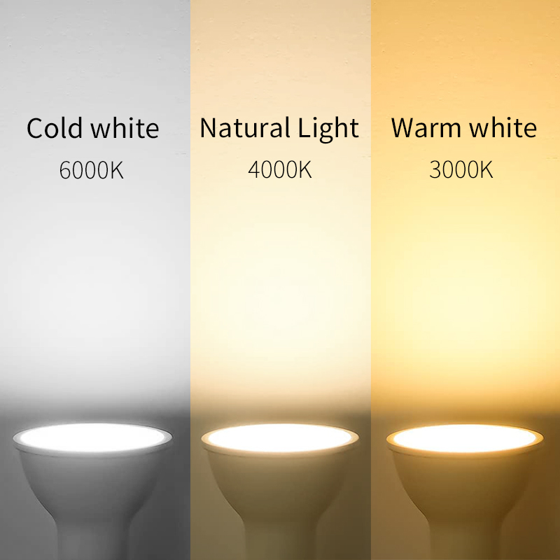 50 PZ GU10 Lampadina A Led 220 V Faretto Lampadina Bombillas Lampada A LED Decorazione Lampada Luce a risparmio energetico Lampara Per Home Office: RGB / 4,5 W
