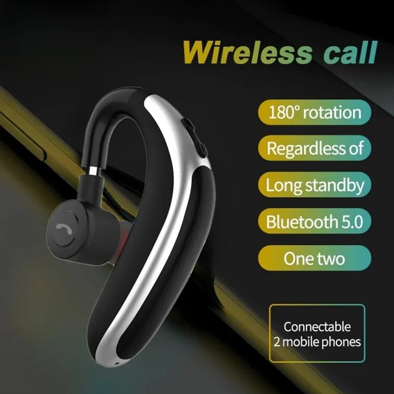 Bluetooth écouteur affichage numérique TWS stéréo sans fil Bluetooth écouteur suppression du bruit crochet d'oreille sport étanche casque