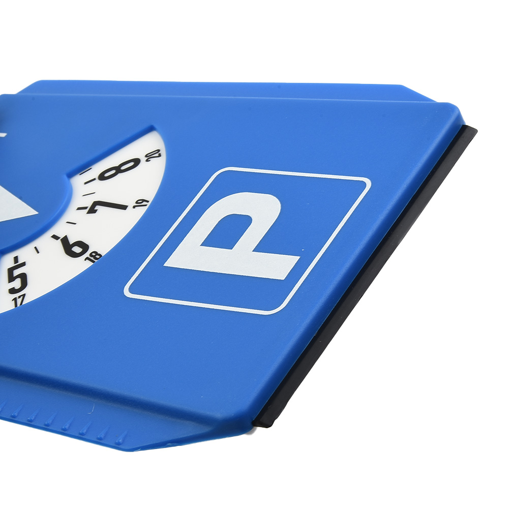 1*Parking Timer Run Stop Switch Parking Disc Parking Meter Running Battery ABS Blue Operated Electronic Practical To Use