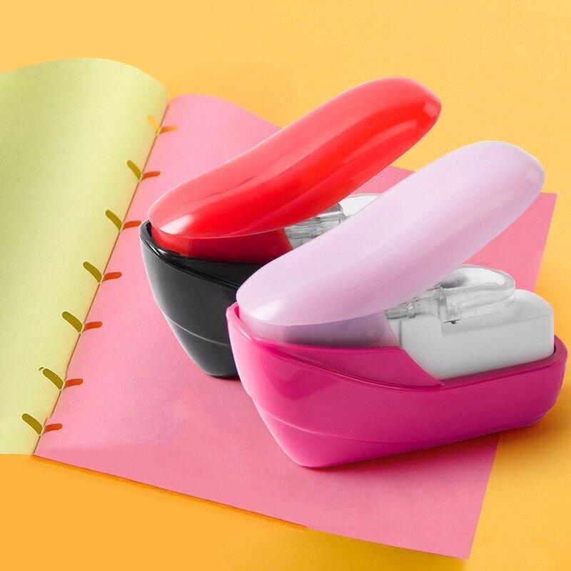 Handheld Stapleless Stapler Without Staples Free Stapler School Paper Staplers Office Bookbinding Supplies