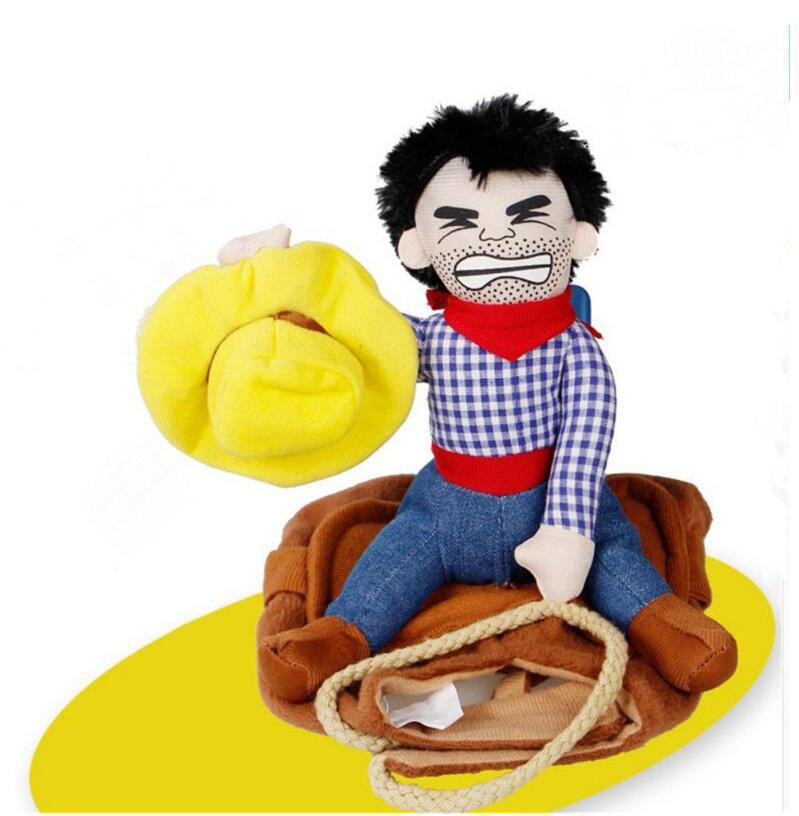 Novelty Halloween Dog Costumes Pet Clothes Cowboy Dressing up Jacket Coats for Dogs Funny French Bulldog Chihuahua Pug Clothing: S