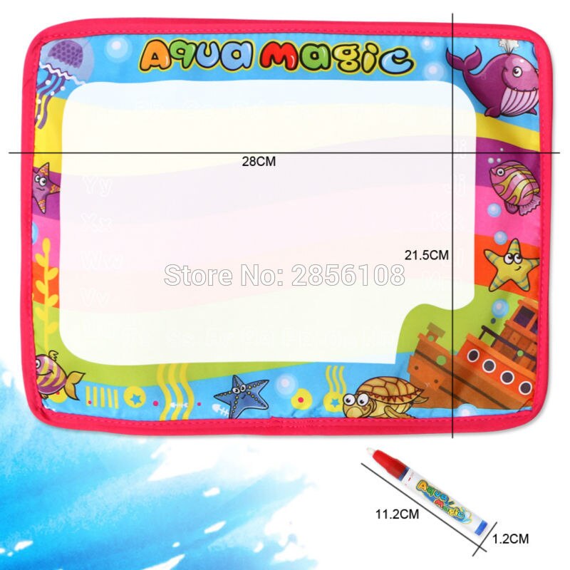 Baby Voeg Water Met Magic Pen Doodle Aqua Magnetische Tekentafel Schilderen Foto Water Tekening Speelkleed Educatief Speelgoed