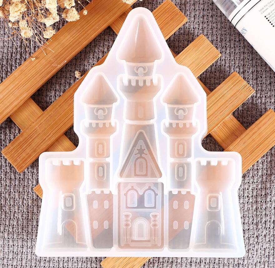 Castle Epoxy Silicone Mould For Molds Resin Jewelry For Jewelry Making Tools DIY Craft