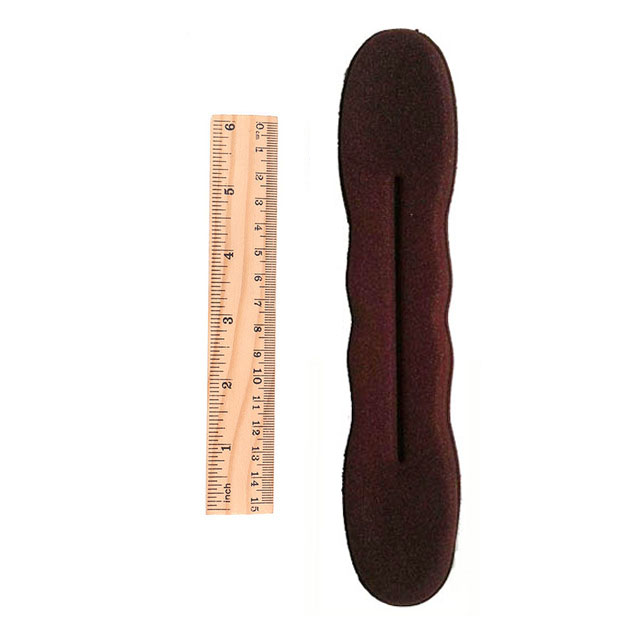 einrollen Mädchen 1PC Blumen- Punkte Lippen Stil Hase Ohren Magie Schwamm Haar Styling Brötchen Hersteller Twist Curler Werkzeug Haar-Accessoire: Himmel Blau