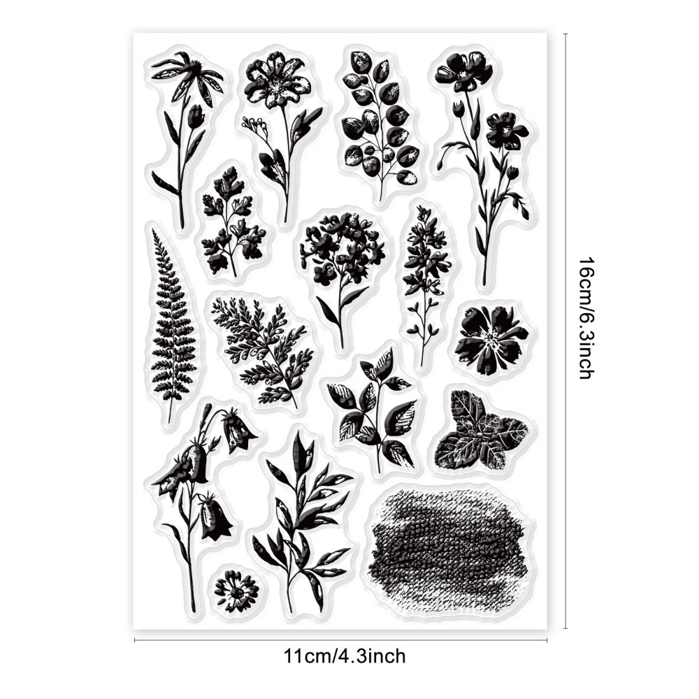 Black Cat Clear Stamps for DIY Scrapbooking Cat Border Silicone Stamp Seals Transparent Stamps for Cards Making Photo Album