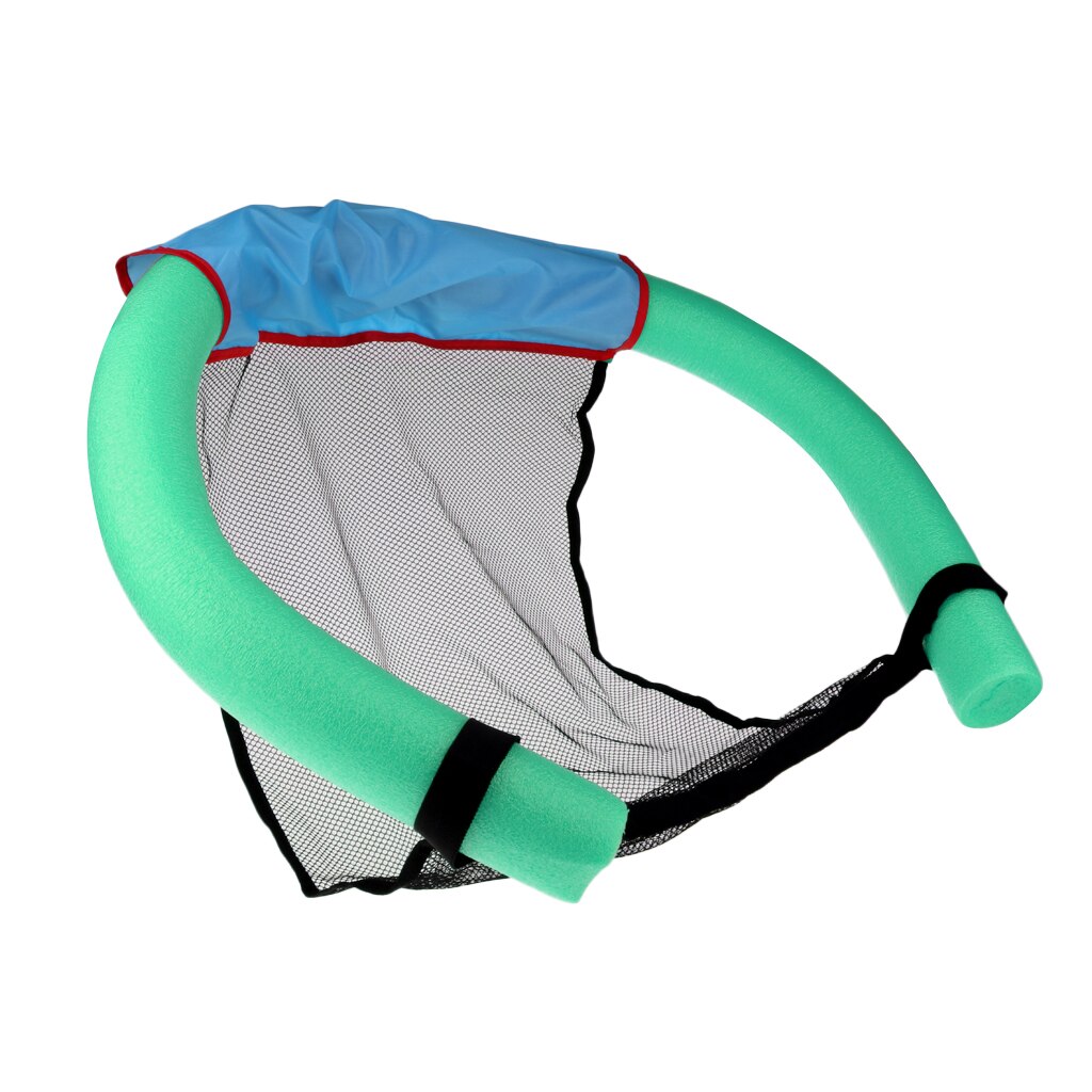 Letvægts lyse farver pool flydende stol swimming pool sæder fantastiske flydende seng stol pool nudel stol: Grøn