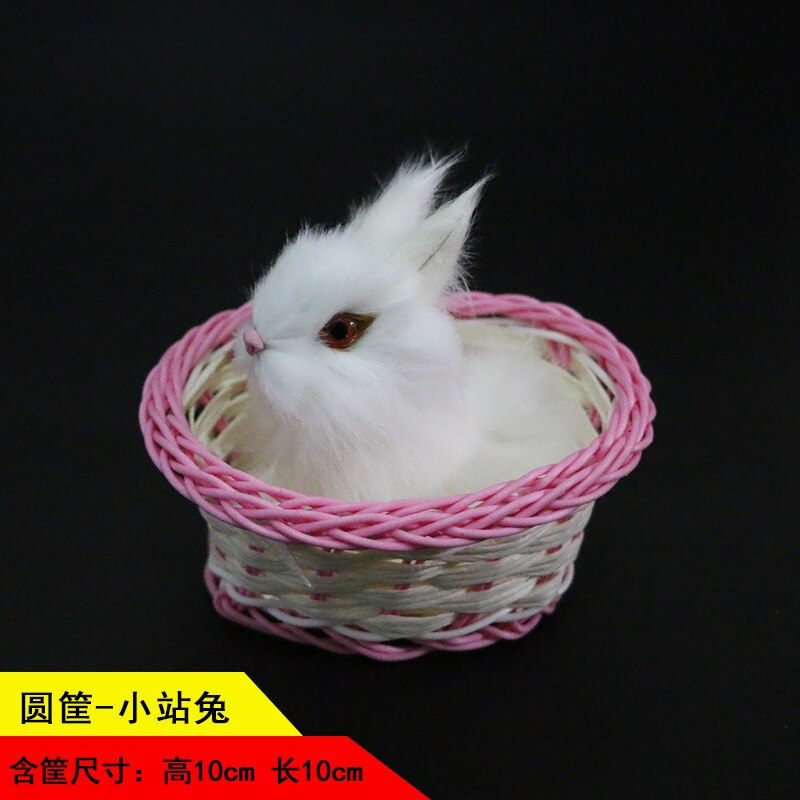 Cesta colgante con forma de gato de simulación, artesanía de juguete de felpa, juguetes blandos de para estudiantes y niños, decoración para de vacaciones, peluches de vocalización: 15