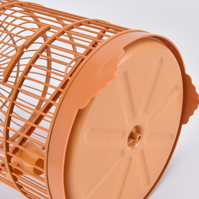Cage à oiseaux ronde classique en plastique de , porte-oiseau de voyage, maison pour perroquets, accessoires pour petits oiseaux