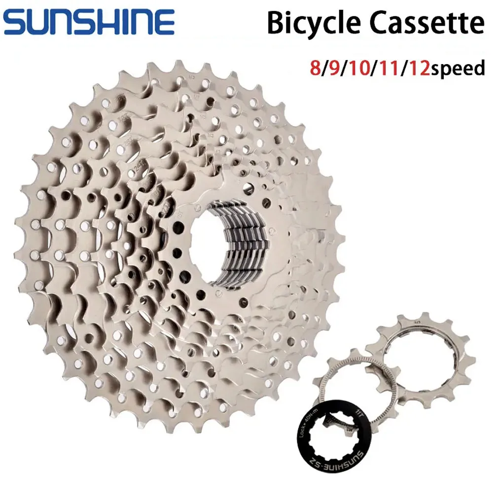 Rennrad Kassette 8 9 10 11 12 Geschwindigkeit 11-23T/25T/28T/30T/32T/34T/36T K7 Kettenrad Fahrrad Schwungrad für Shimano HG Nabe