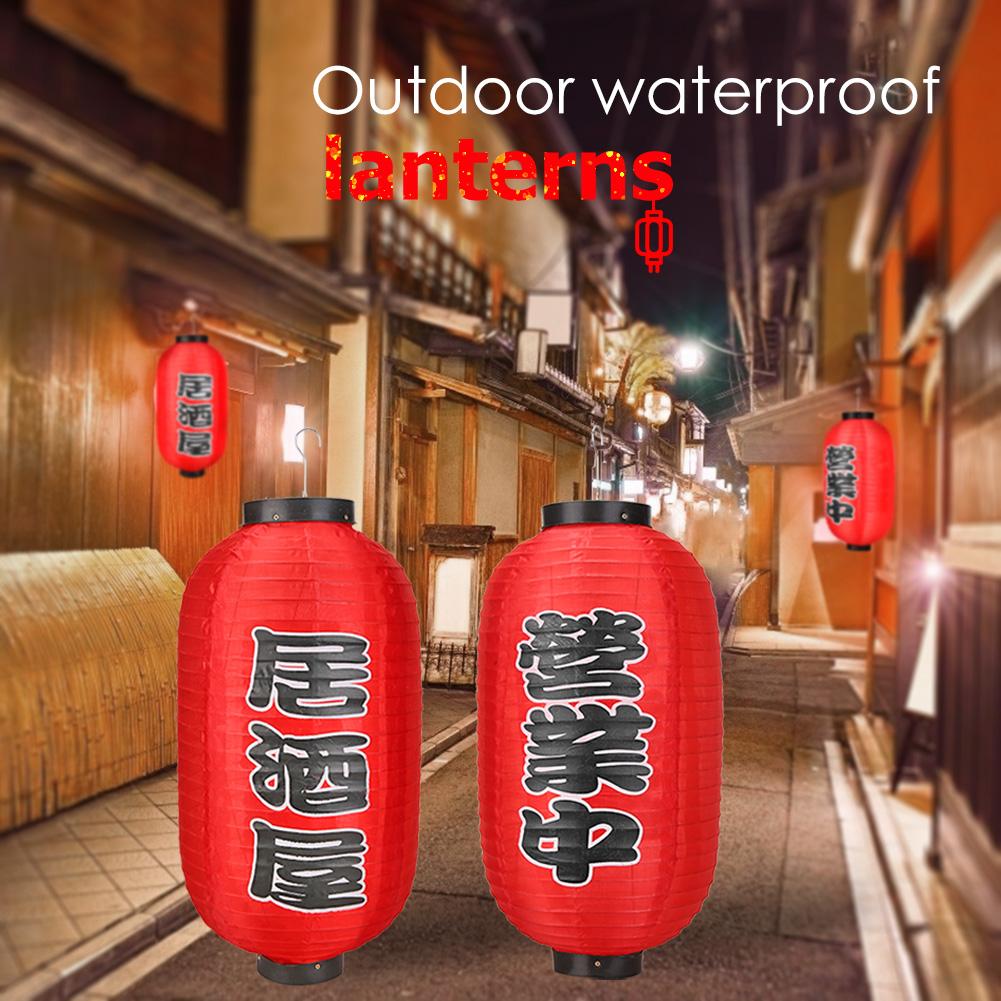 10 tum traditionell japansk stil hängande lykta olika specifikationer valfritt arbete utsökt chochin restaurang pub inredning