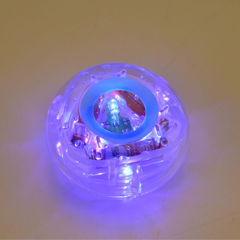 1 * Plastic Elektrische Kleurrijke Waterdichte LED Baby Kids Kinderen Zomer Bad Zwemmen Douche Grappig Speelgoed Badkamer Licht Zaklamp
