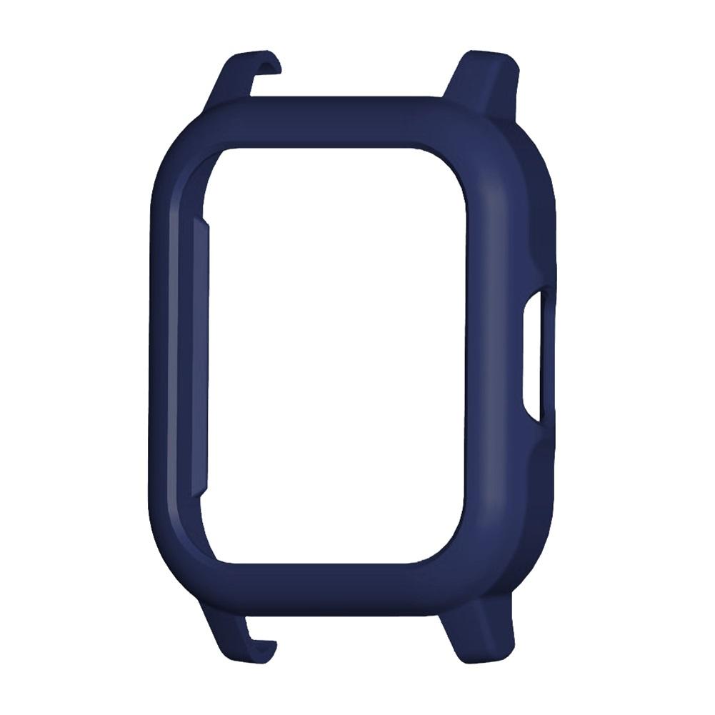 Pc-fodral skyddskåpa skyddsram skal utbyte klockfodral för haylou  ls02 smart klocka tillbehör bumper: Midnattsblå