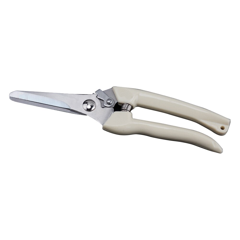 Stainless Steel Plant Trim Flower Branch Shear Orchard Fast Pruning Shears Cutter Garden Scissor Tool Straight Bend Mouth: A
