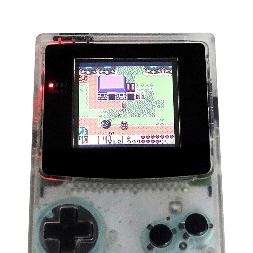 Kit de modificación de pantalla LCD de Alta Luz para Nintendo GBC, accesorios de repuesto para GBC, 5 segmentos, pantalla de brillo ajustable