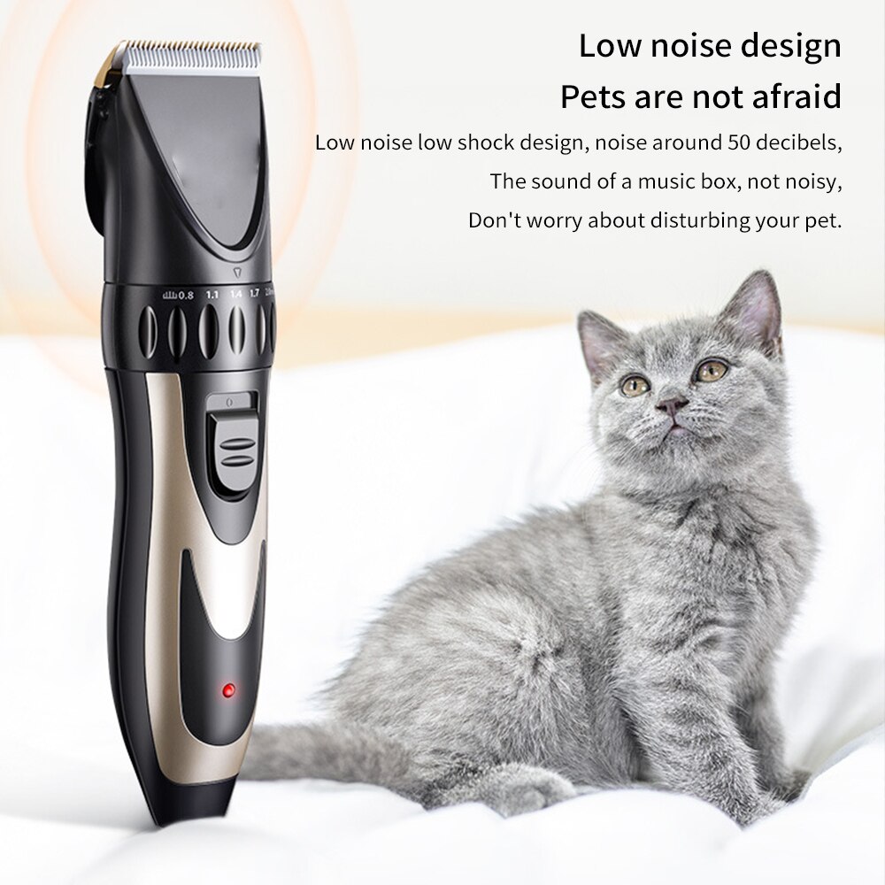 Hond Haar Trimmer Elektrische Huisdier Professionele Grooming Machine Tool Usb Oplaadbare Scheerapparaten Haar Snijder Kat Hond Kapsel Clipper