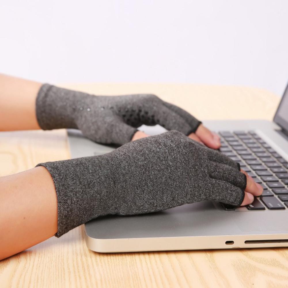 Vrouwen Mannen Handen Artritis Handschoenen Katoen Therapie Compressie Handschoenen Circulatie Grip Hand Artritis Gewrichtspijn Opluchting S/M/ L