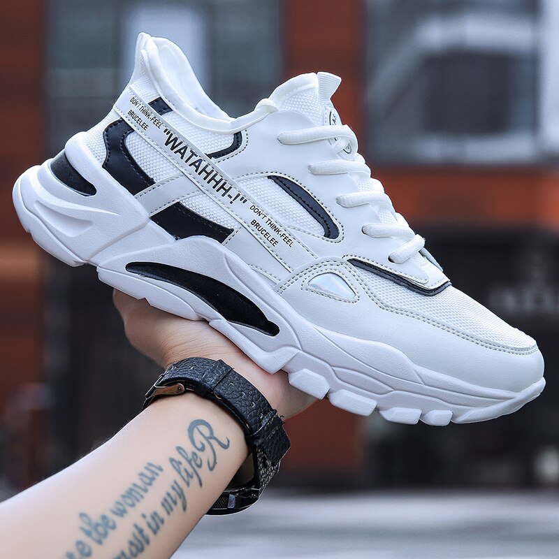 Herrsneakers herr par skor herr luftkudde bekväma herrskor chaussure tenis masculino zapatillas hombre sportskor