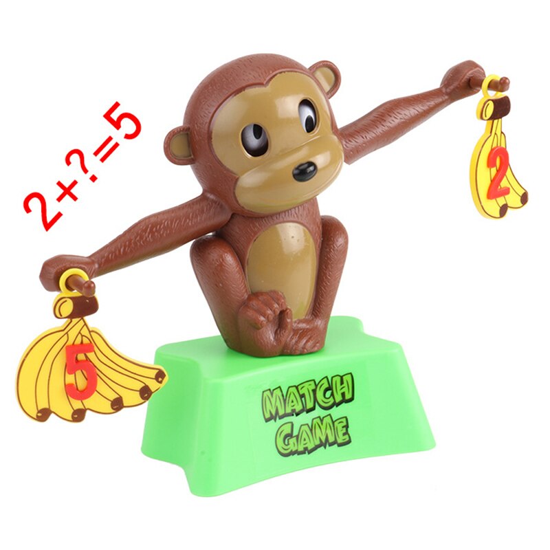 Baby Monkey Banana Learning Educational Toys Funny Math Counting Balance kindergarten Games for Children Kids