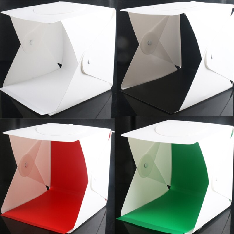 LED Folding Light Box Portable Photography Photo Studio Softbox Brightness Light Box for DSLR Camera