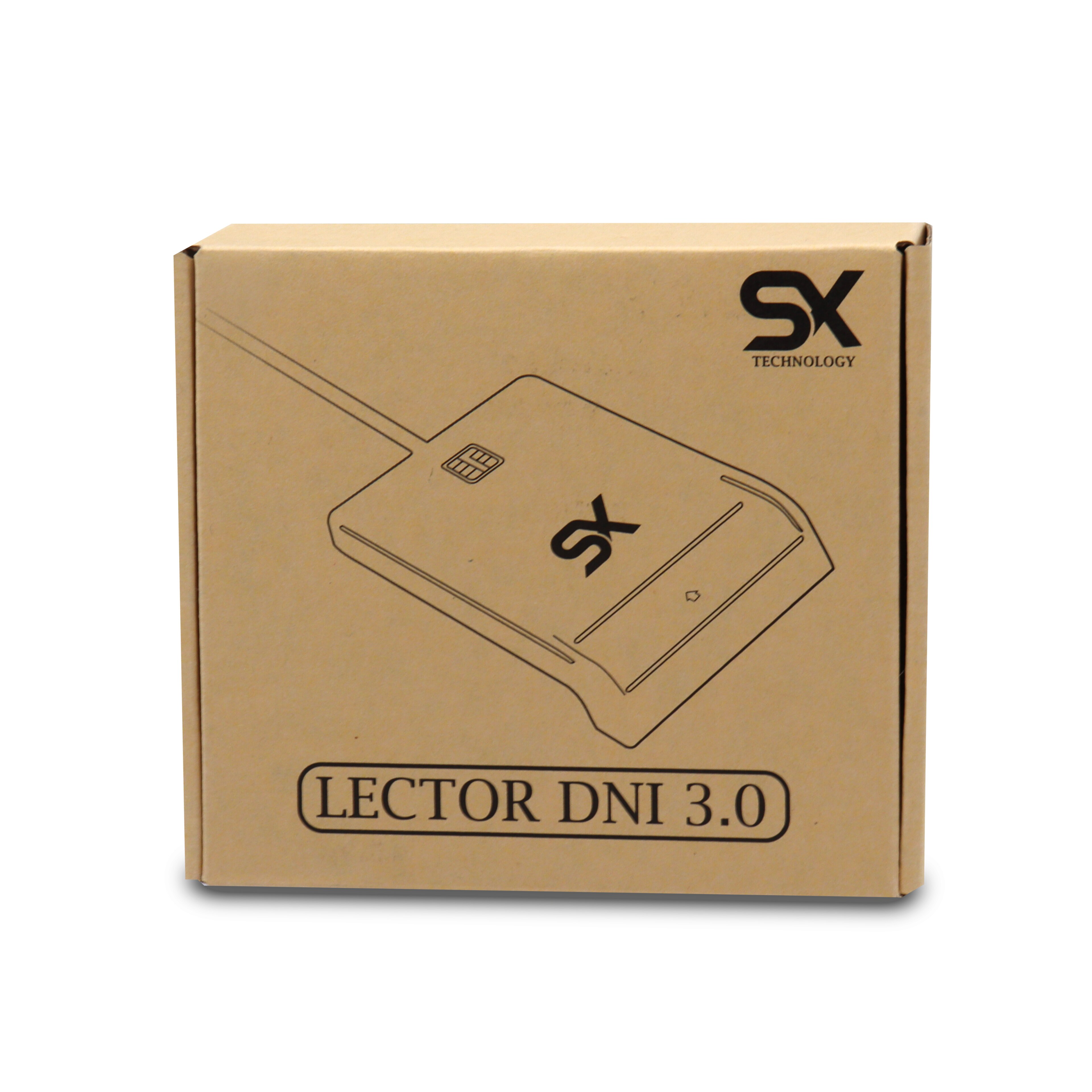 DNI Electrónico Negro - Lector de DNI Electrónico Inteligente, DNI 3.0, Plug &amp; Play, lector de dni electrónico para pc, lector de dni electrónico compatible con mac