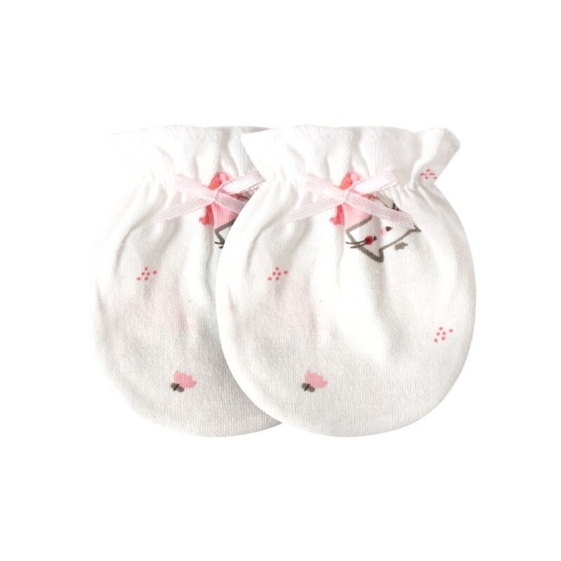 Baby Anti Krassen Handschoenen Pasgeboren Bescherming Gezicht Katoen Scratch Wanten Gxmb: 11
