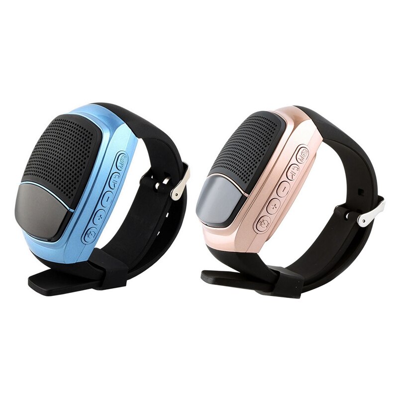 B90 Bluetooth Lautsprecher Uhr, Multifunktionale Tragbare Clever Armbinde