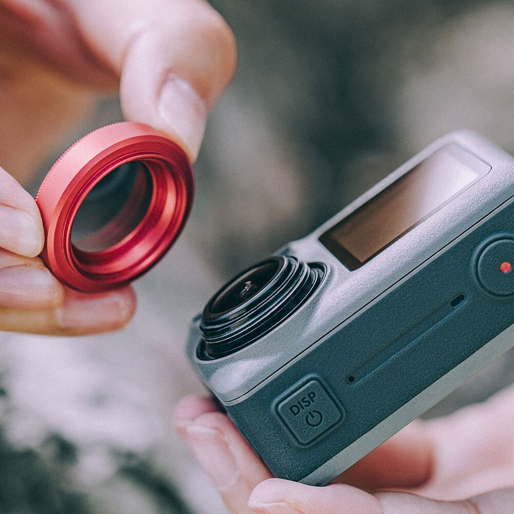 PGYTECH Osmo Action Snorkel Filter Duiken Filter (Master) Camera Lens Filter voor DJI OSMO ACTIE Camera Accessoires