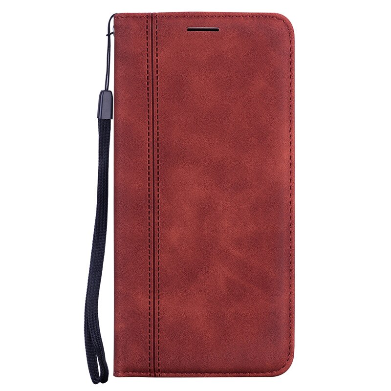 Per Etui Huawei Honor 8X custodia di lusso Flip custodia in pelle magnetica per Huawei Honor 8X 8 X Honor8X JSN-L22 copertina della rubrica JSN-L42: Brown