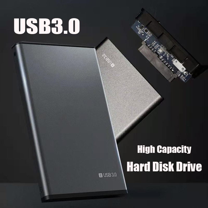 USB3.0 Hoge Capaciteit Externe Harde Schijf 2.5 "Opslag 2Tb/1Tb/500Gb Draagbare Hd externe Mobiele Daard-Schijf Voor PS4 Pc Laptop