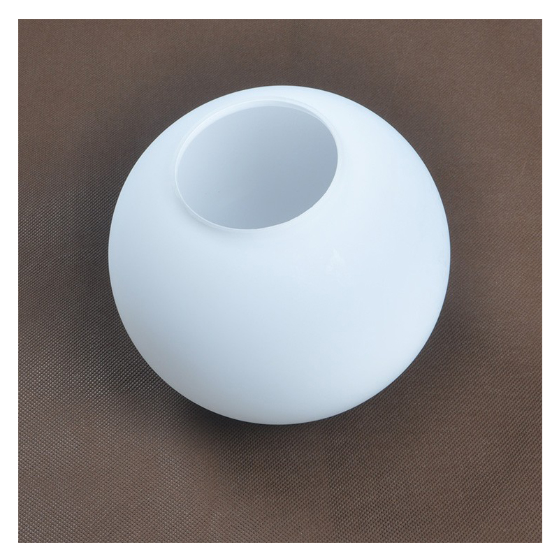 Wit glazen lampenkap, melkachtige bol lampenkappen passende lamp, D10cm D12cm D15cm D20cm D25cm ronde lichtafdekking, Pantalla Lampara