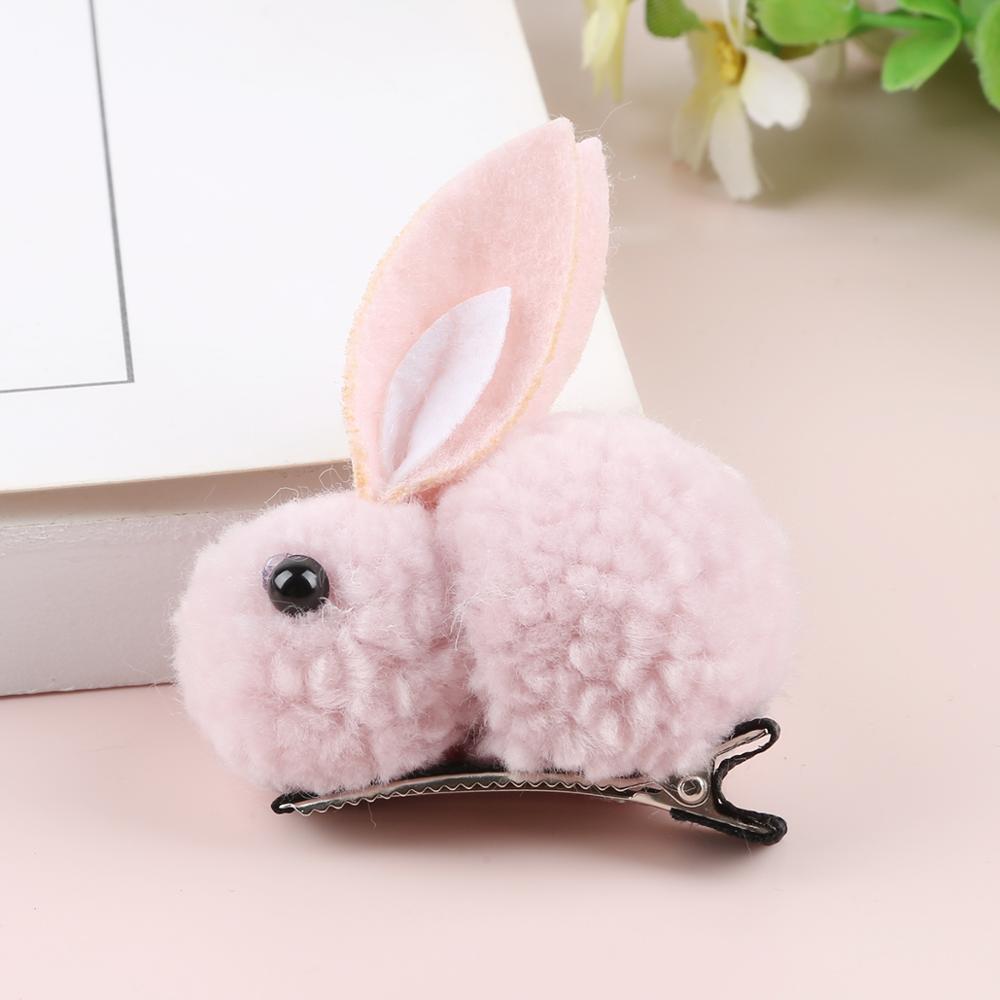 Soft OMG Letters Coral Fleece Wash Face Mix Color Bow Hair bands Clips For Women Girls Headbands Hair Styling Tool: 02 pink