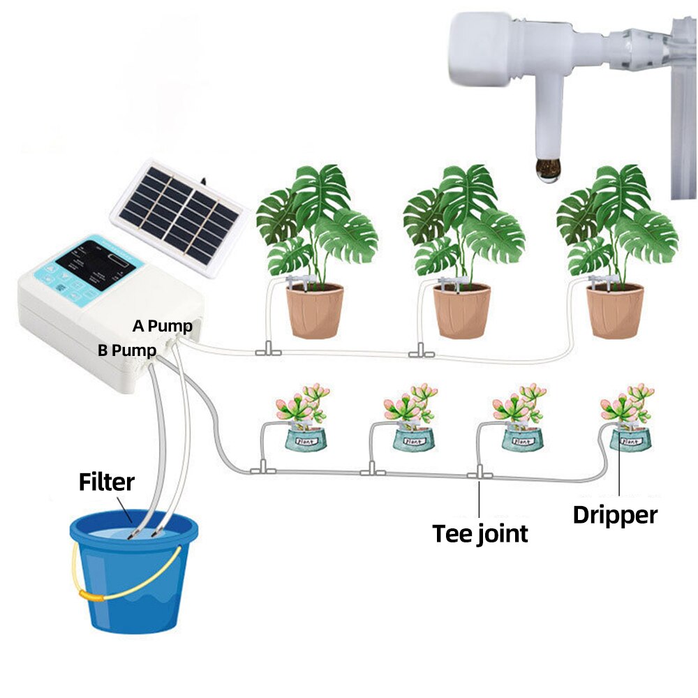 Automatic Watering System Auto Plant Watering System Self Watering Device Irrigation System Controller Flower Watering Timer