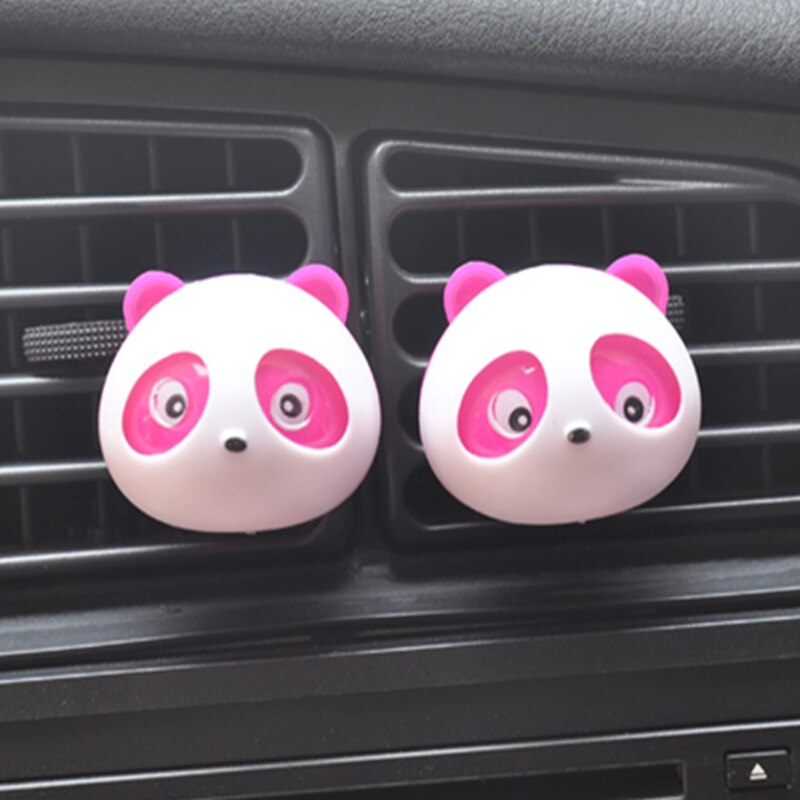 LEEPEE – parfum de voiture Panda mignon, désodorisant de voiture, décoration intérieure, soins de voiture, désodorisant de ventilation