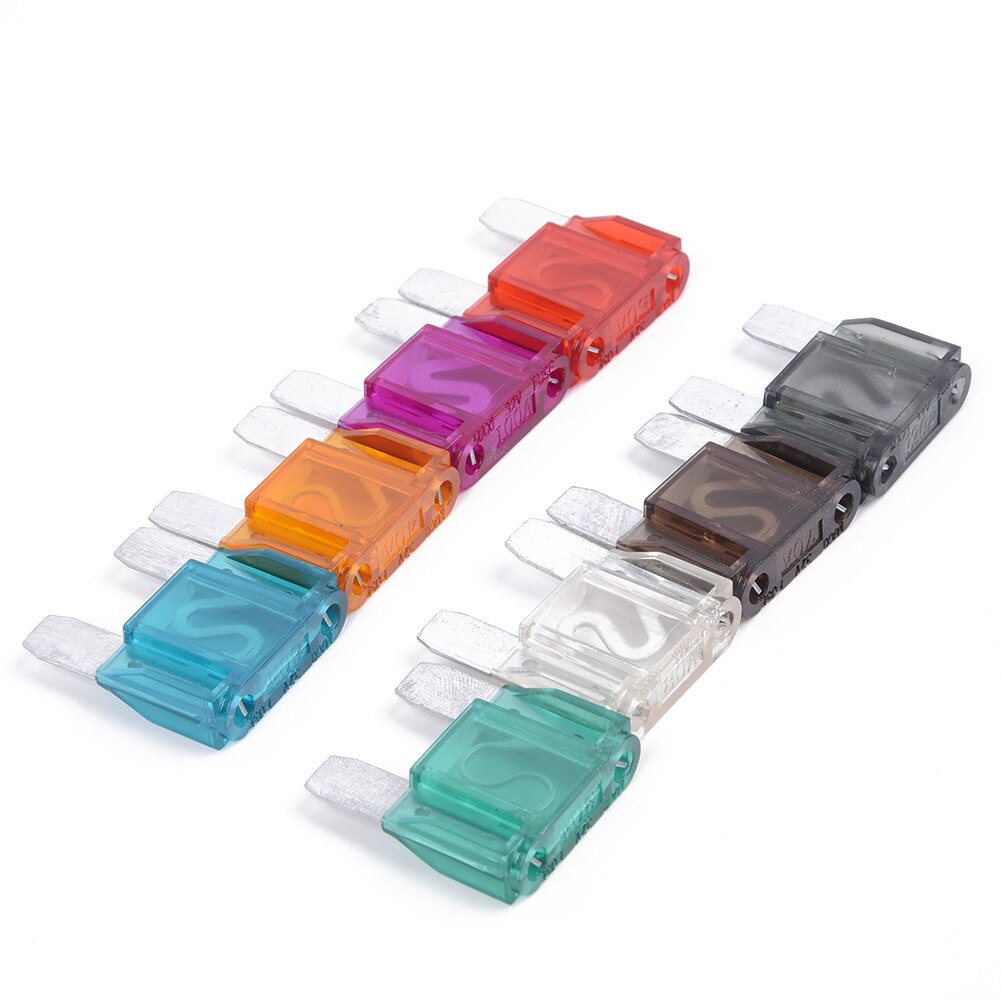 Spare Car Fuse Parts For UPS 24PCS Set Amp Kit Auto Truck Circuit 10V-32V