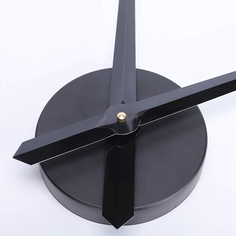 Manecillas de reloj 3D, agujas de mecanismo de movimiento de reloj grande DIY, accesorios de pared de repuesto