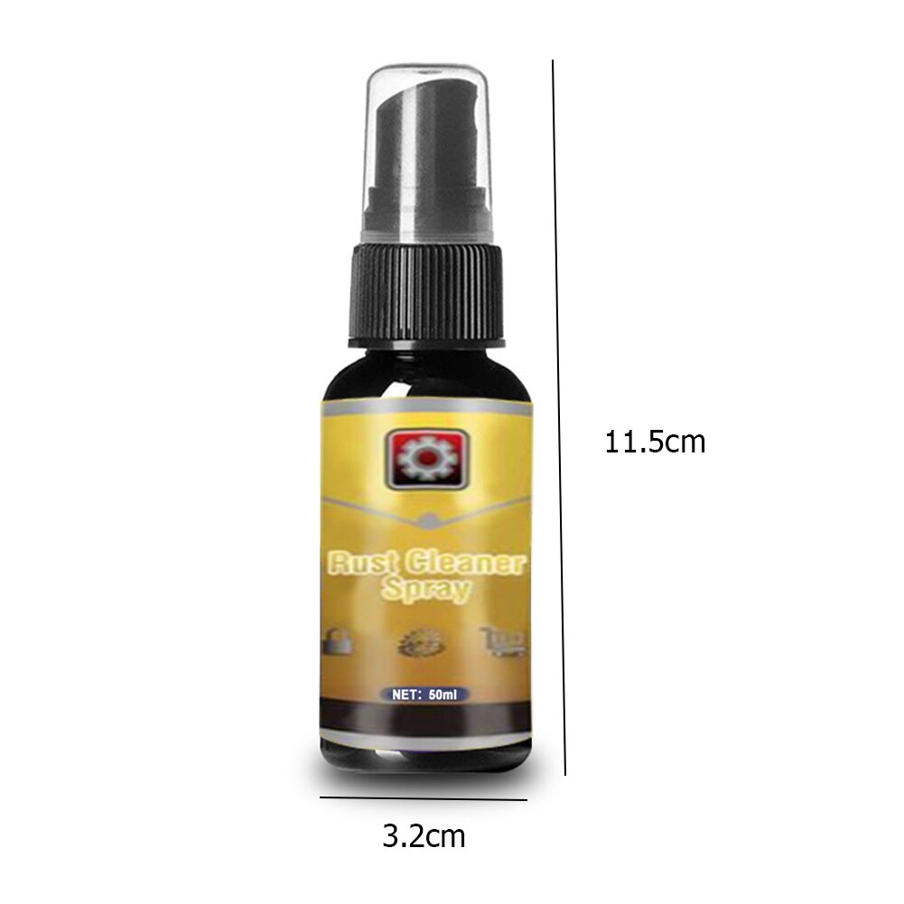 30/50/100ml Car Rust Remover Derusting Spray Anti-rust Agent Inhibitor Rusts Remover Metal Surface Car Maintenance Tools: 50ml