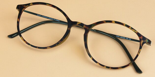Gafas redondas de tungsteno para mujer, lentes de lectura Retro con montura de acero al carbono, Estilo Vintage Nerd, para miopía, japonesa,: C1