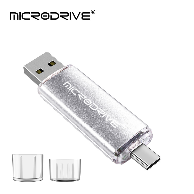 Type C 64GB 128GB Sleutel Hoge Snelheid USB Flash Drive OTG 16GB 32GB Usb Stick Pendrive 4GB 8GB Flash Disk voor Android PC/Auto/TV USB C