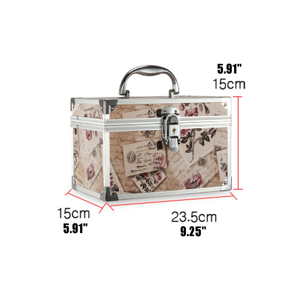 Portable Cosmetic Bag Suitcases For Cosmetics Large Capacity Women Travel Makeup Bags Box Manicure Cosmetology Case