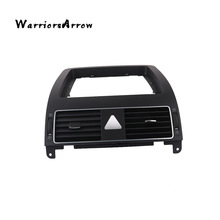 WarriorsArrow Chrome Centre Console Dashboard Heater Air Vent No Airbag Button For VW Touran 2004 1TD819728C