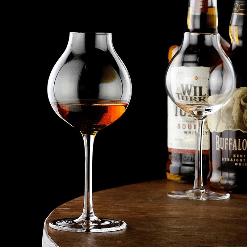 Super Niche Blender's Whiskey Glass For Bartender Wine Taster Crystal Octomore XO Brandy Liqueur Whisky Goblet Cup